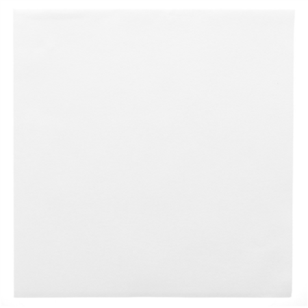 serviettes en tissu 40x40 blanc - vaisselle biodégradable